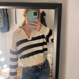 stickad tröja - Jättefin stickad tröja som inte kommit till användning