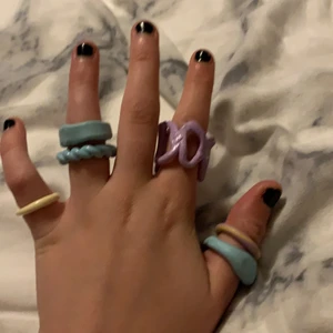 Clay rings 🎆 - Hej! säljer dessa clay rings som jag har gjort själv. 😁
