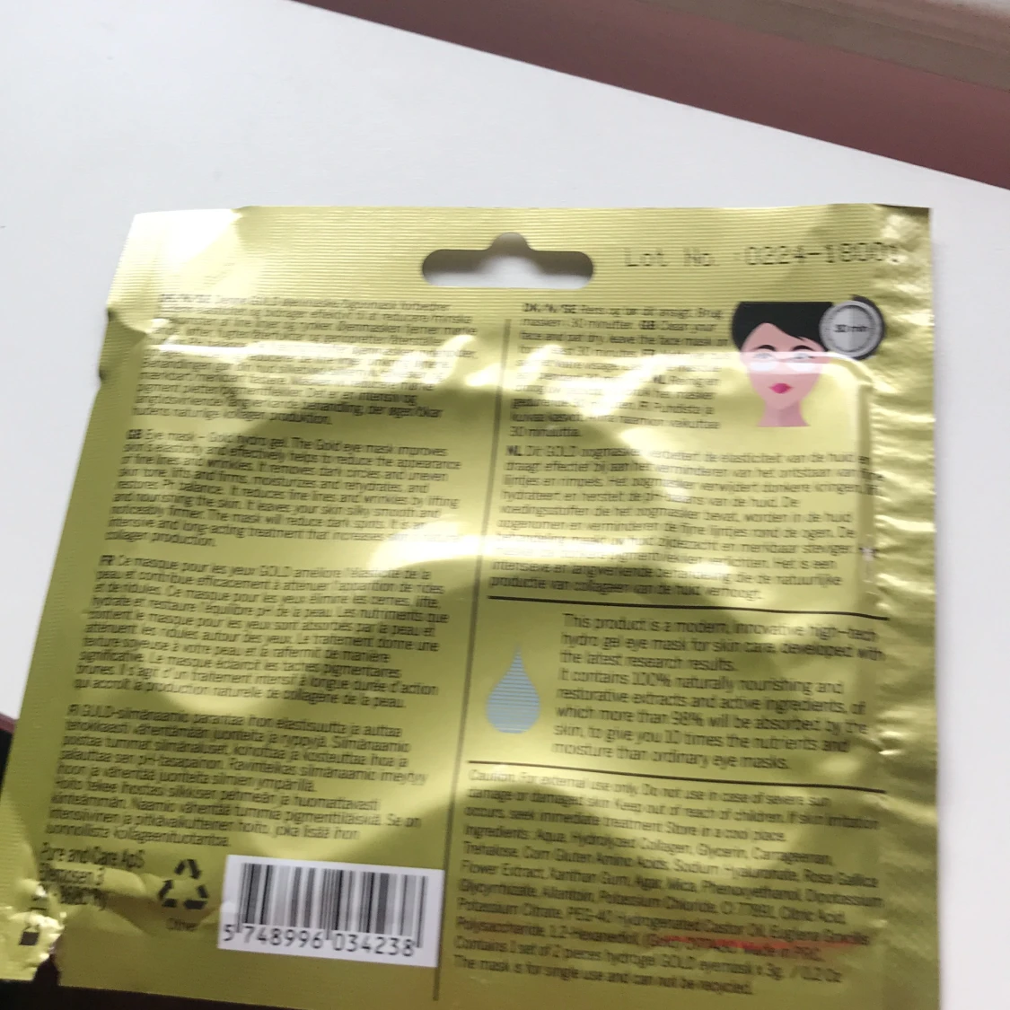 Eye pads// ansiktsmask  - 90