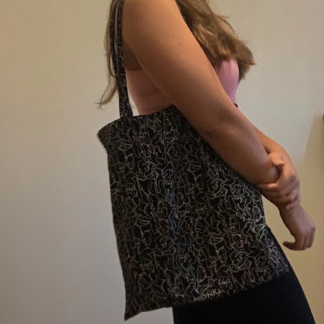 Tygpåse med tryck - 91