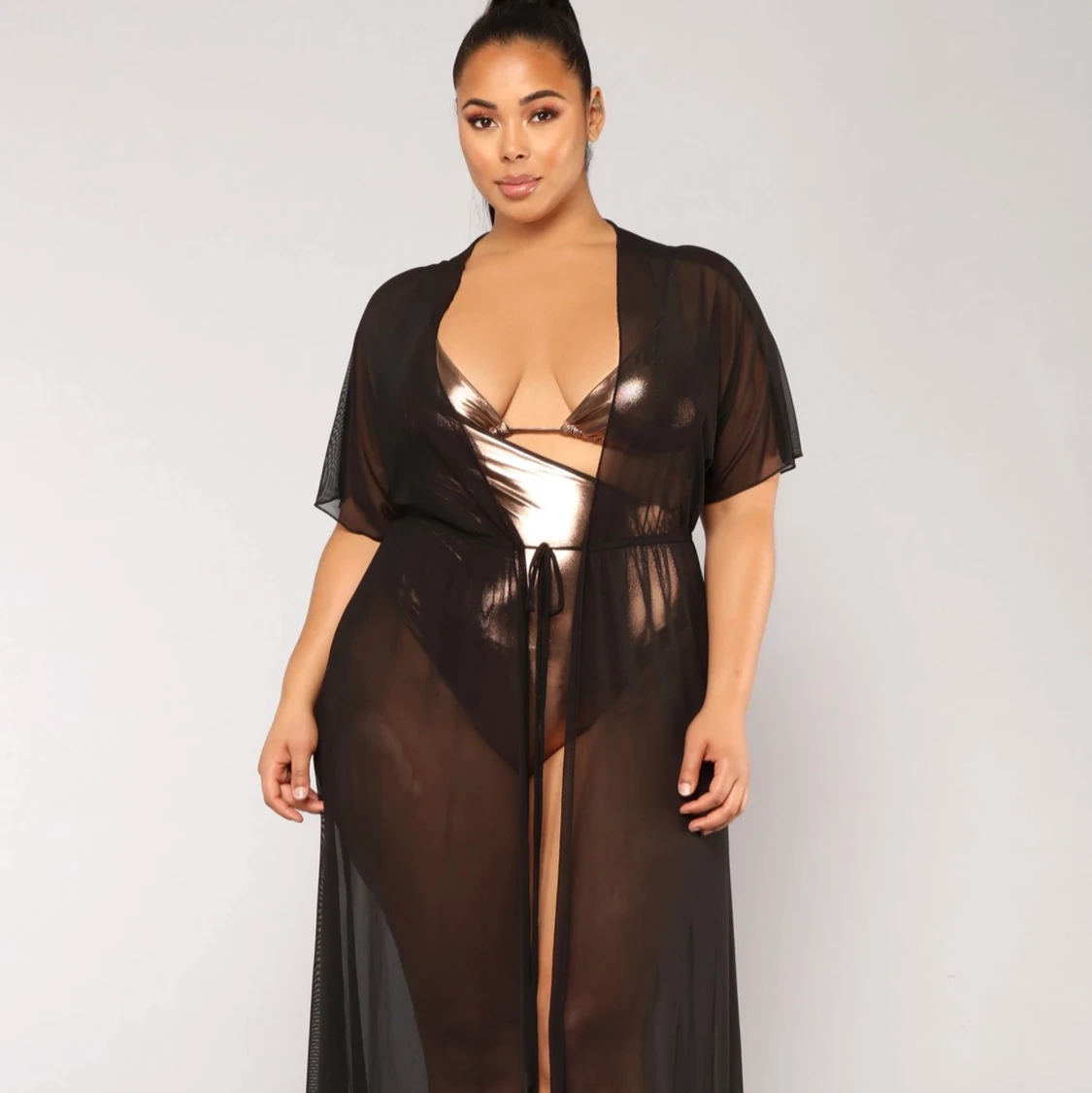 Black Cover Up - Beach