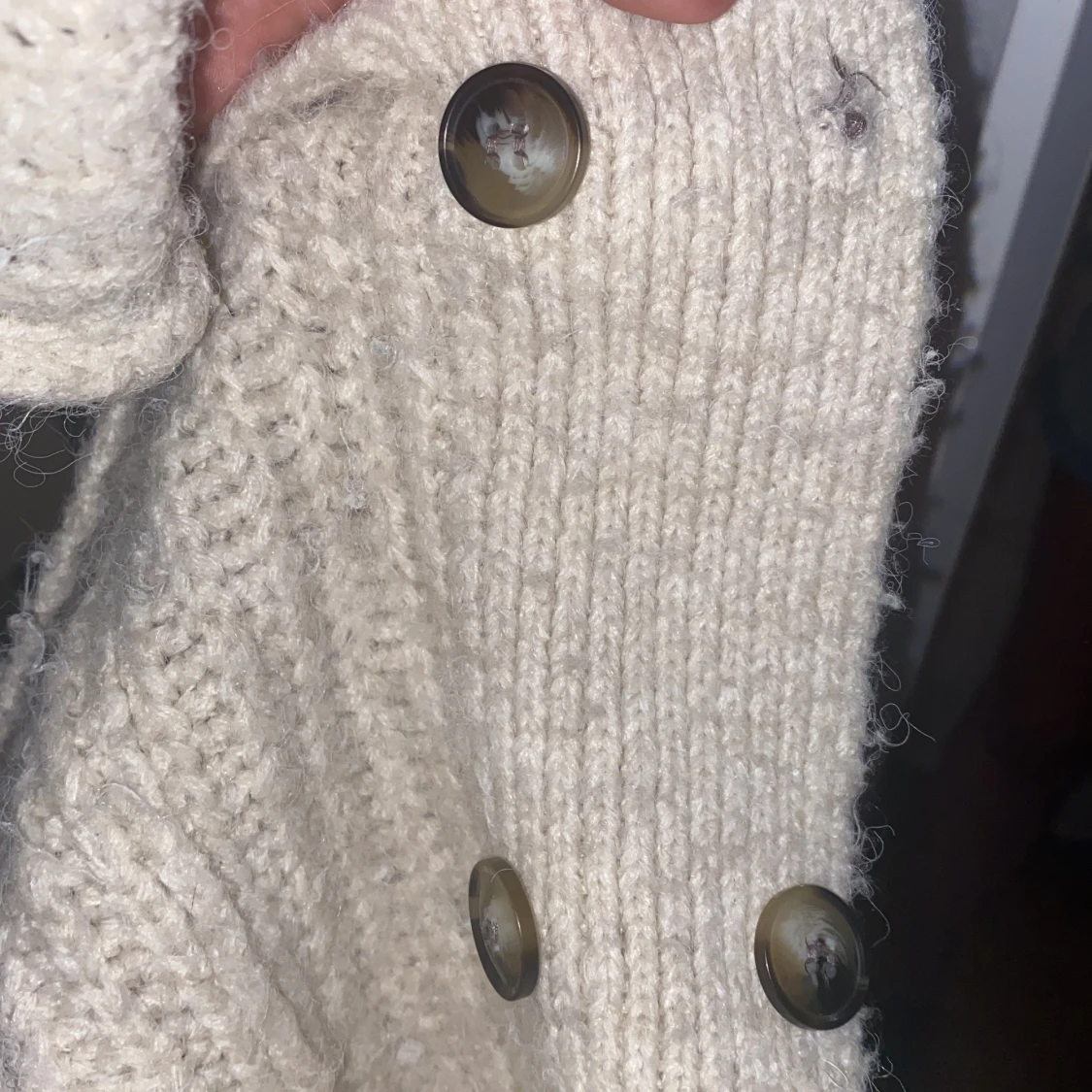 Stickad kofta 💕 - 91