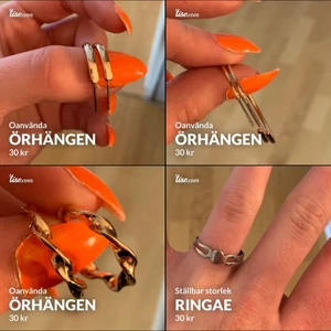 Olika - Örhängen å ringar