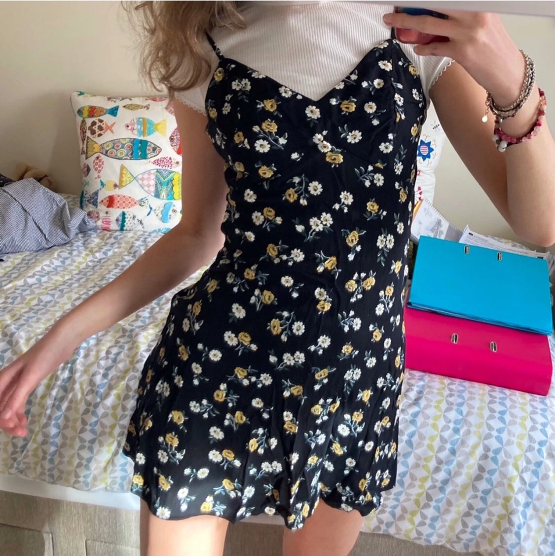 Hollister floral mini dress - 90