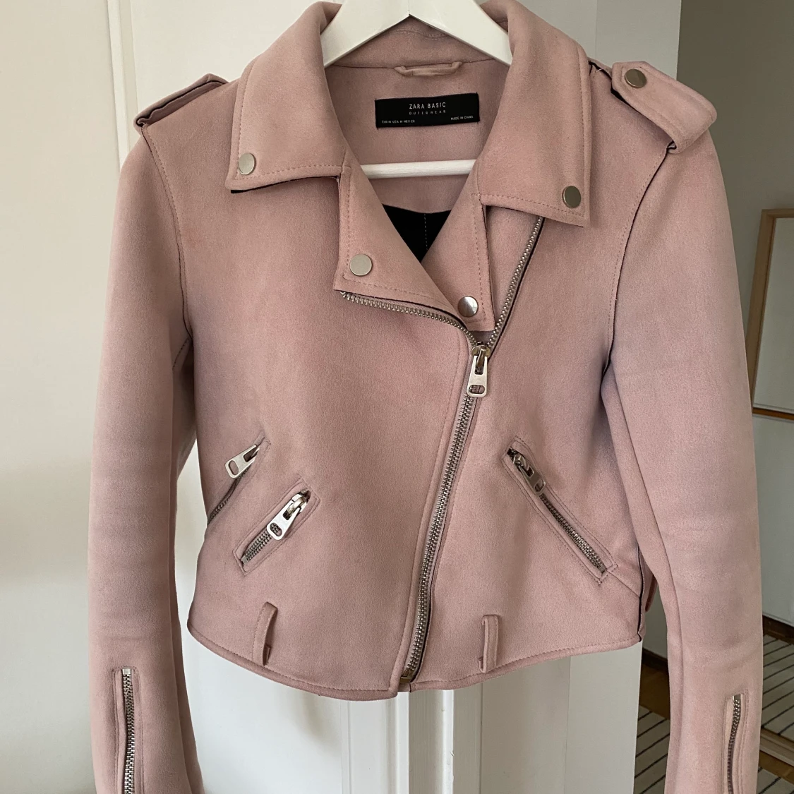 Bikerjacka i mockaimitation  - 90