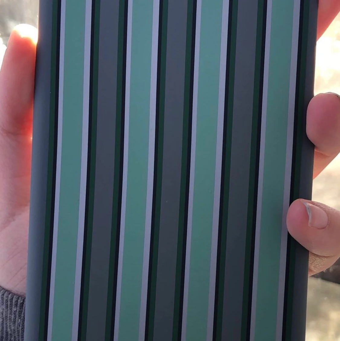 Jätte fint randigt skal har aldrig använt☺️