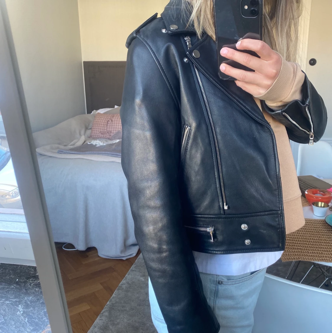 Sandro skinnjacka  - 90