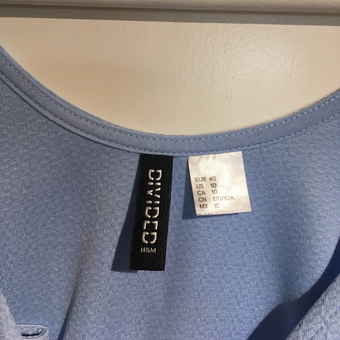 Söt ljusblå klänning - 91