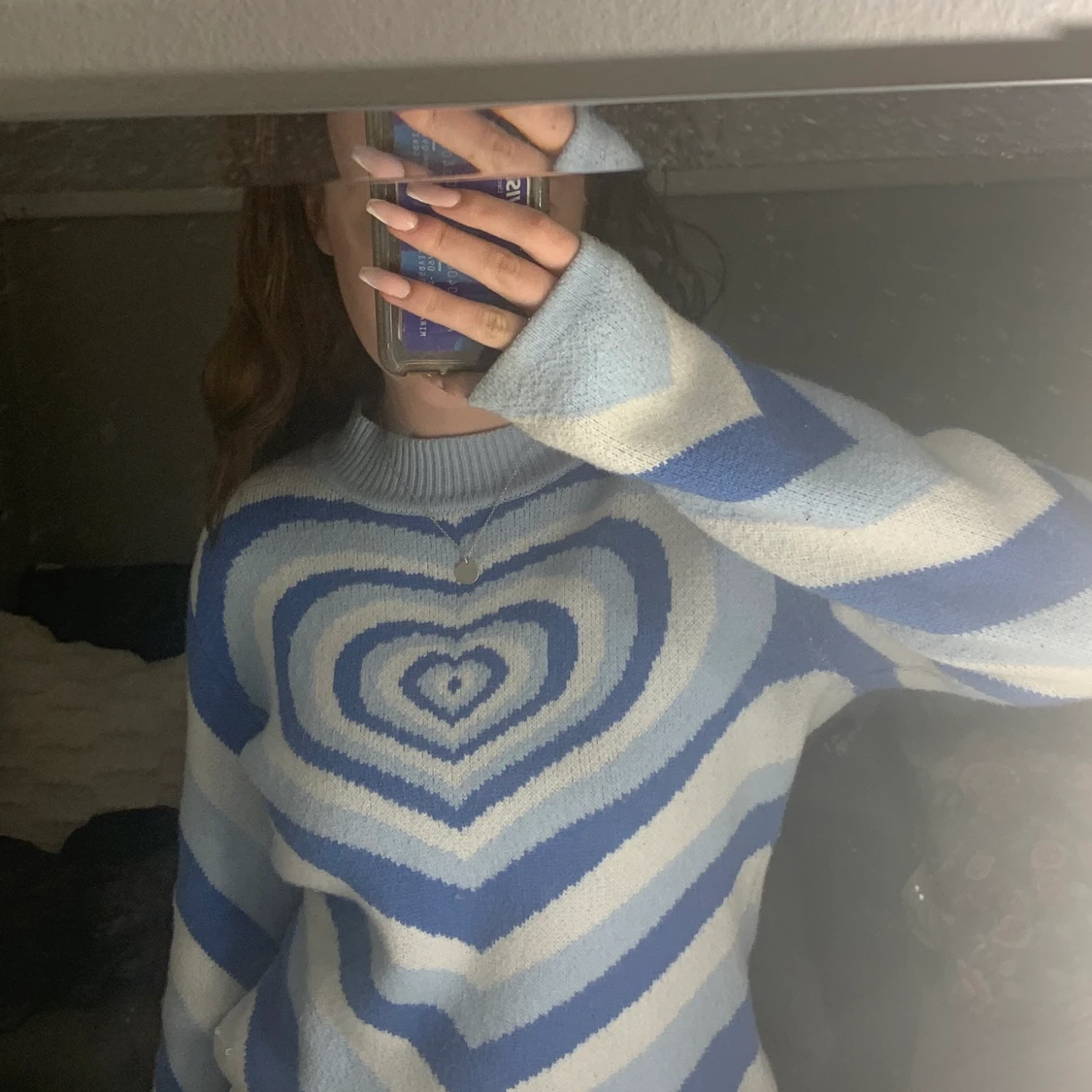 Blå hjärt tröja från Cider - 91