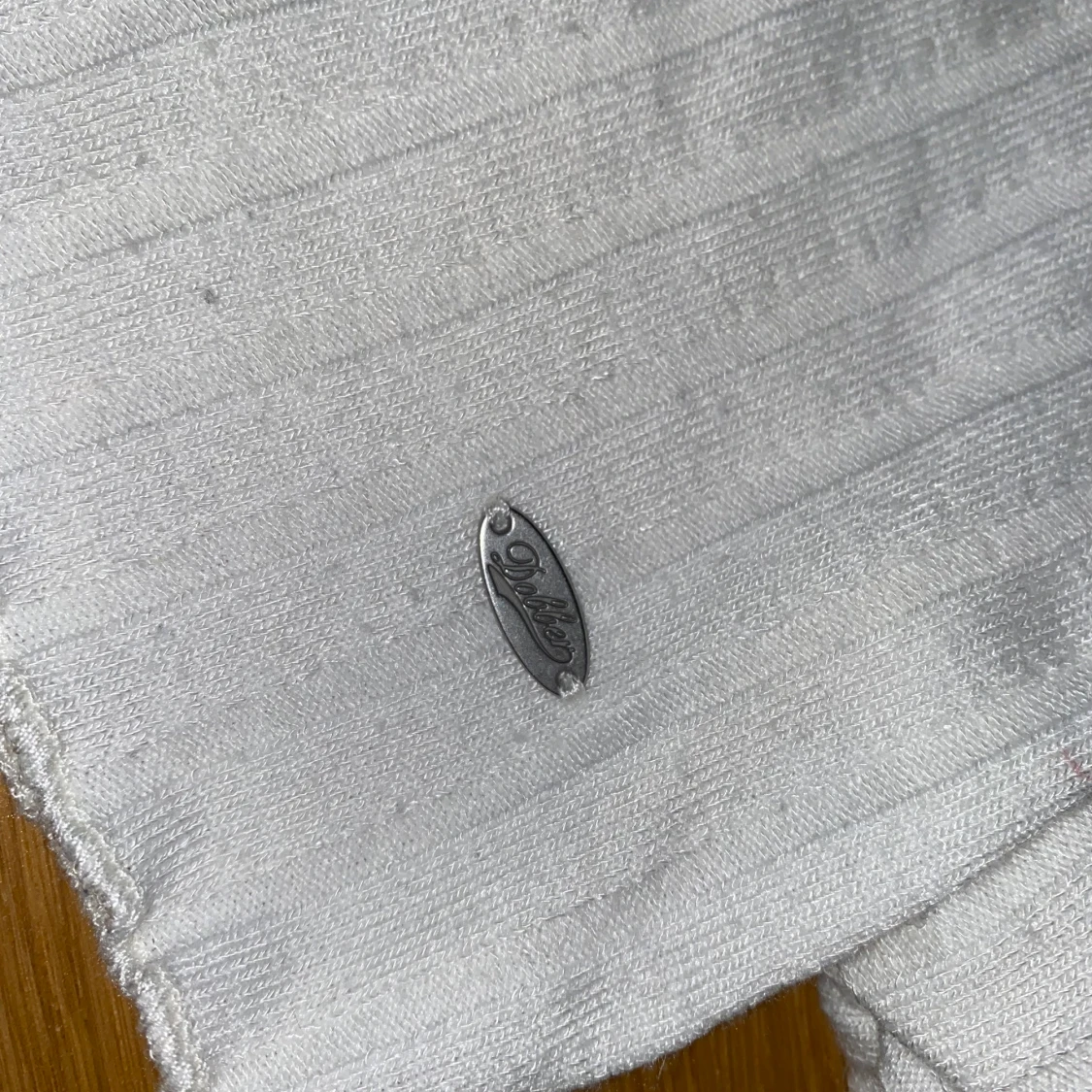 Vit ribbad tröja - 91