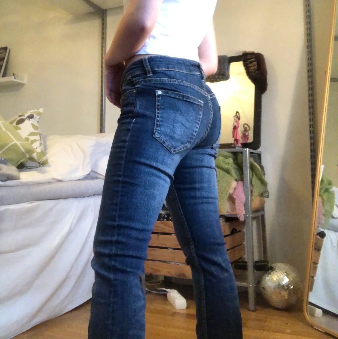 Lågmidjade byxor  - 90