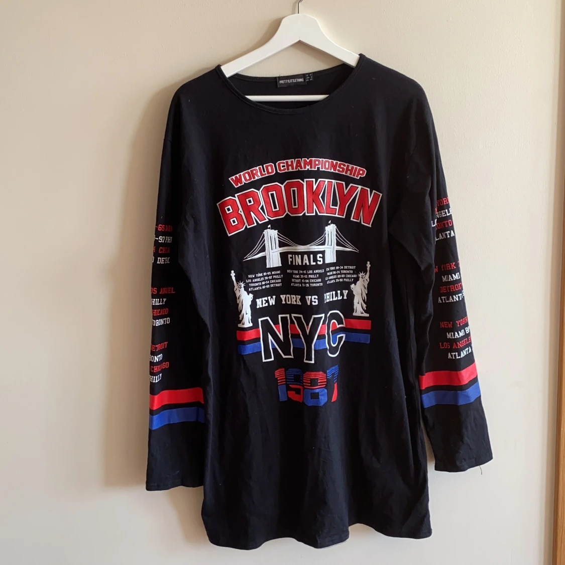 Oversized t-shirt/ t-shirt klänning 