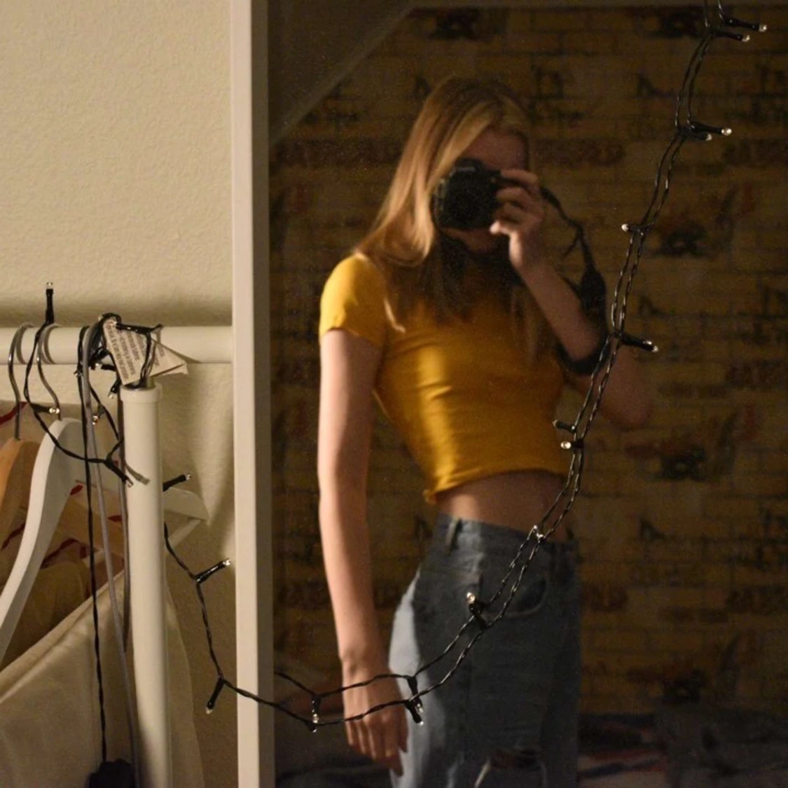 Gul crop top xs-s - 90