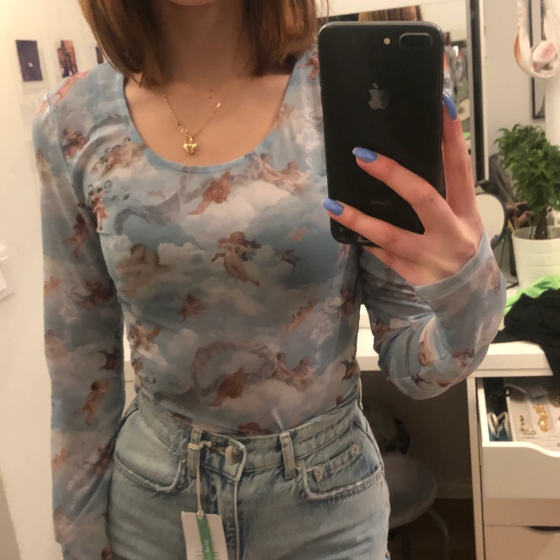 Ängel mesh top - 90