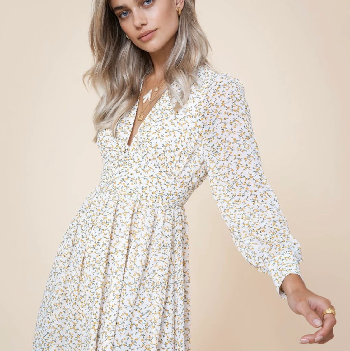 Adoore Napoli dress lemon storlek 38 - 90