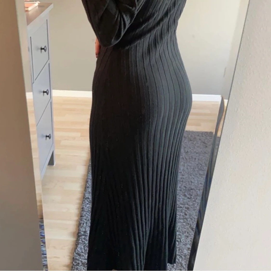 Stickad klänning - 91