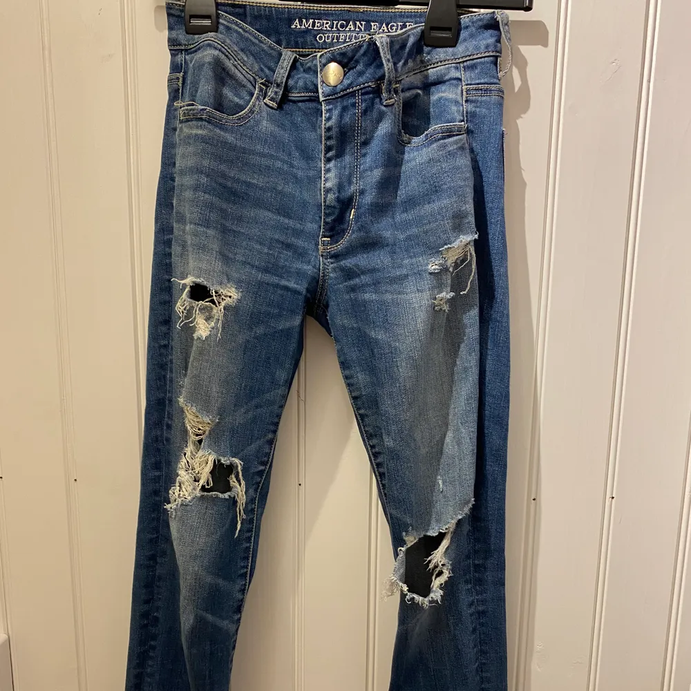 Slitna jeans. 30 kronor exkl frakt!. Jeans & Byxor.