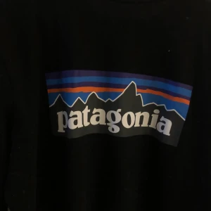 Patagonia tröja - Snygg svart långärmad tröja från patagonia, fint skick 💘 Stl. M. Köparen står för frakten ✨ 