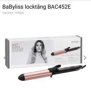 Säljer min helt oanvända BaByliss locktång, fungerar perfekt då den är helt ny. Säljer pga av att jag aldrig använder den. Köpte den för 399 säljer den nu för 300