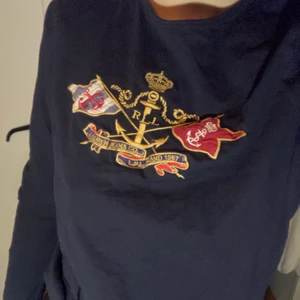 Långärmad - Ralph Lauren mörkblå långärmad