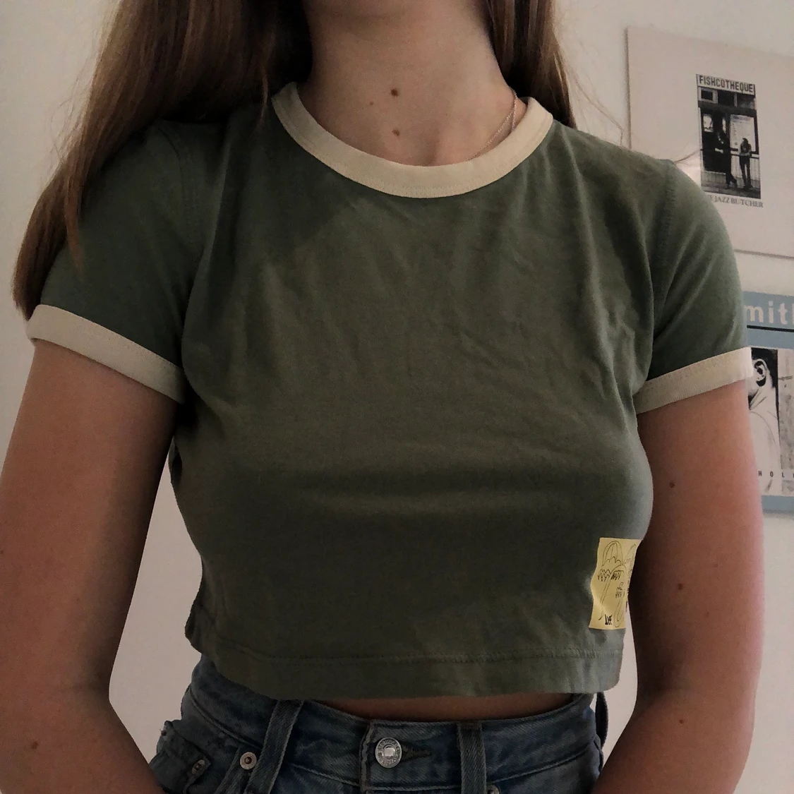 Grön t-shirt i strl XS - 90