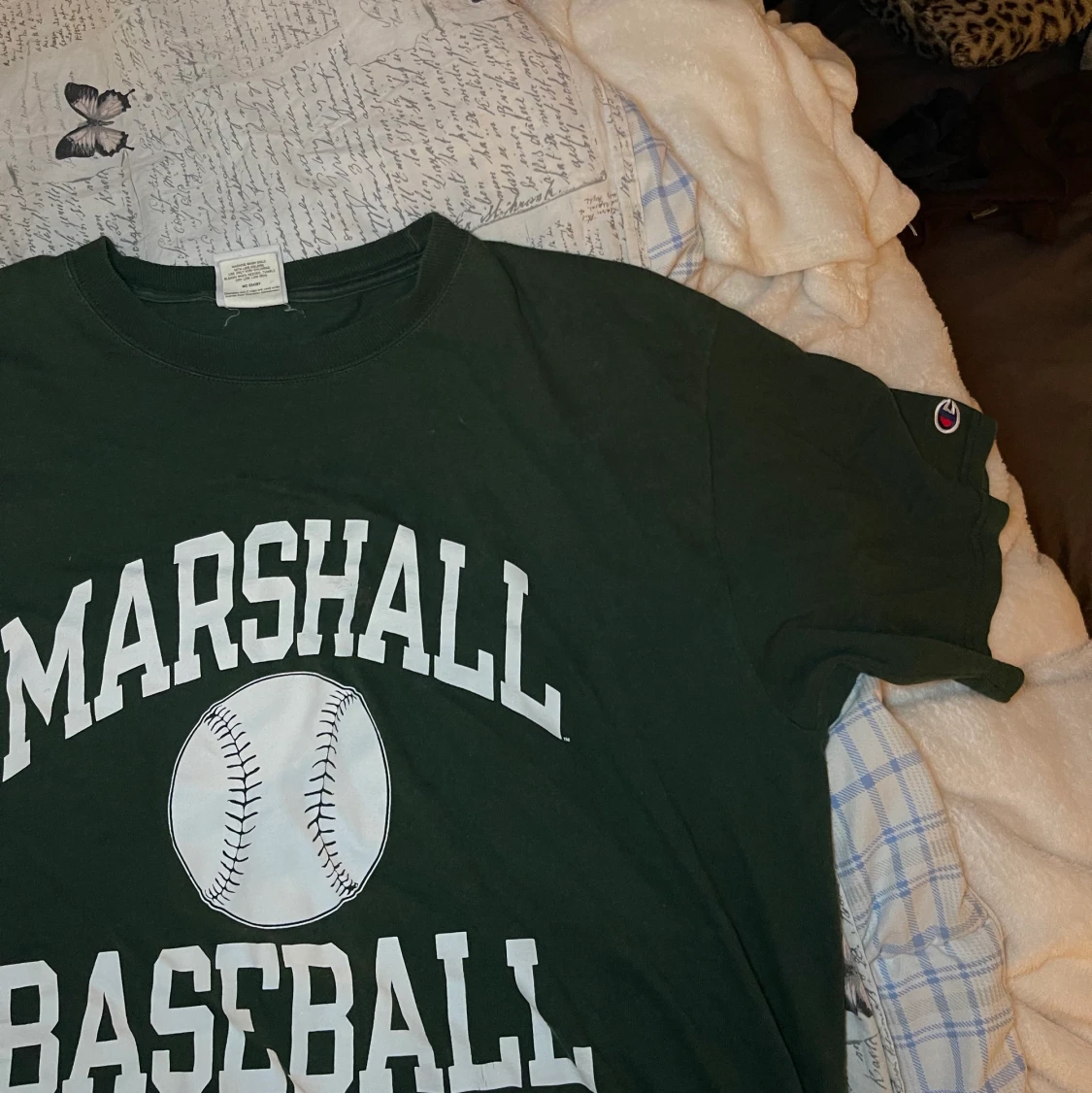 mörkgrön vintage tshirt - 90