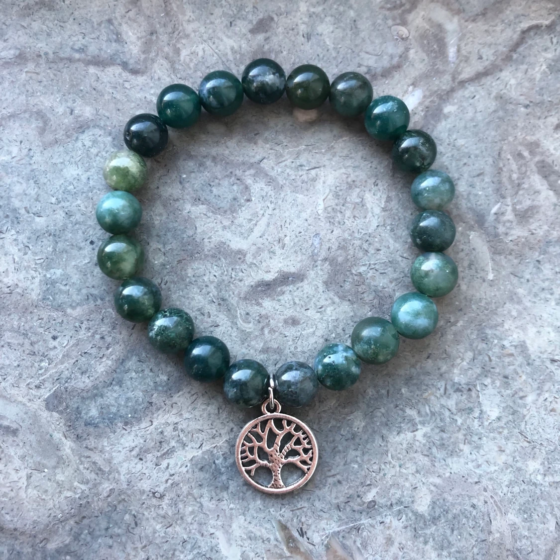 Stenpärlarmband - mot ångest