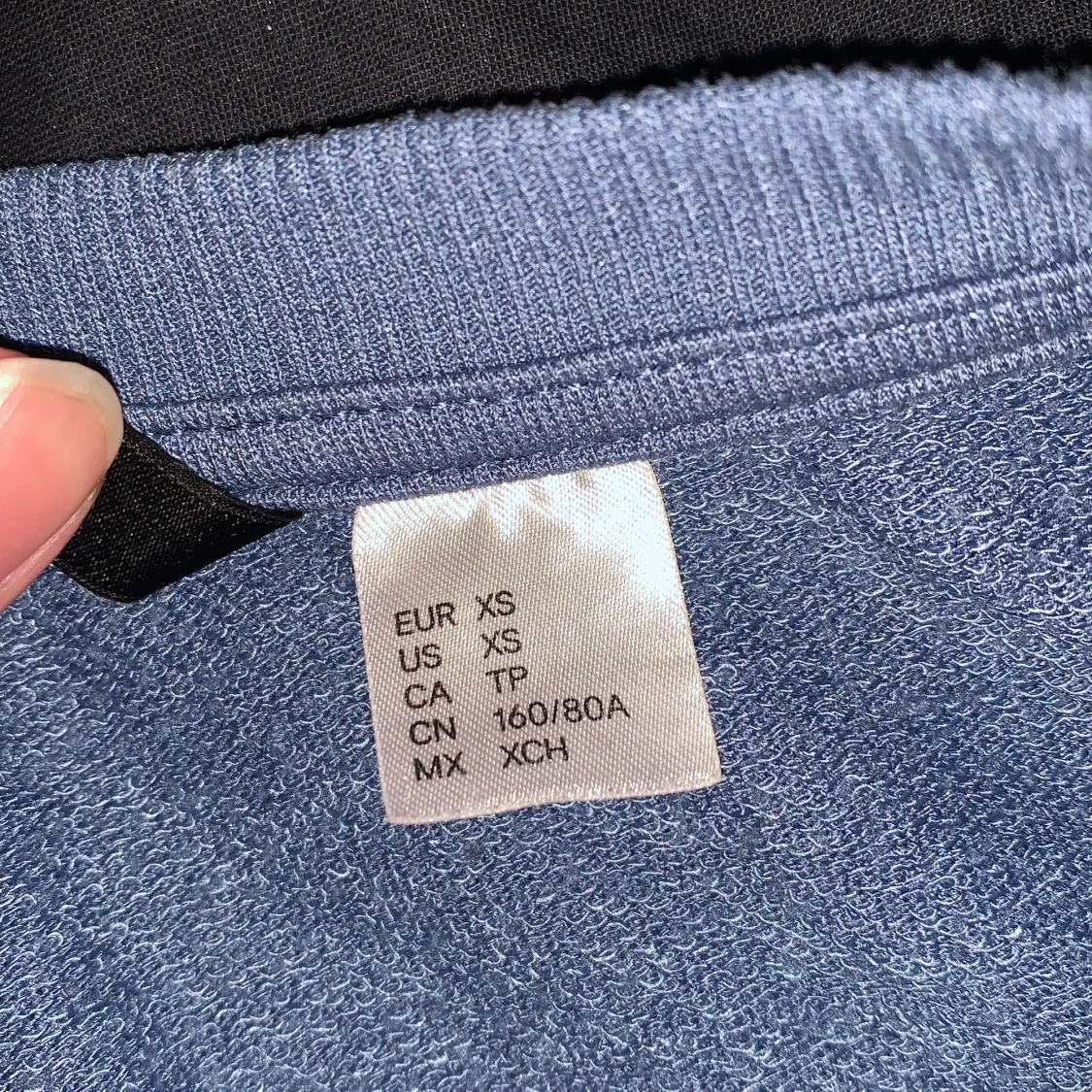 Magtröja - blå - 90