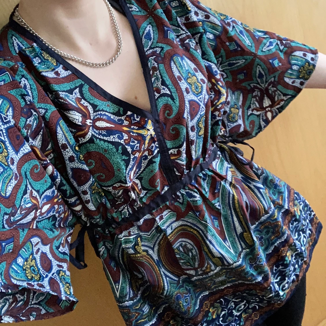 Bohemisk blus size M - 90