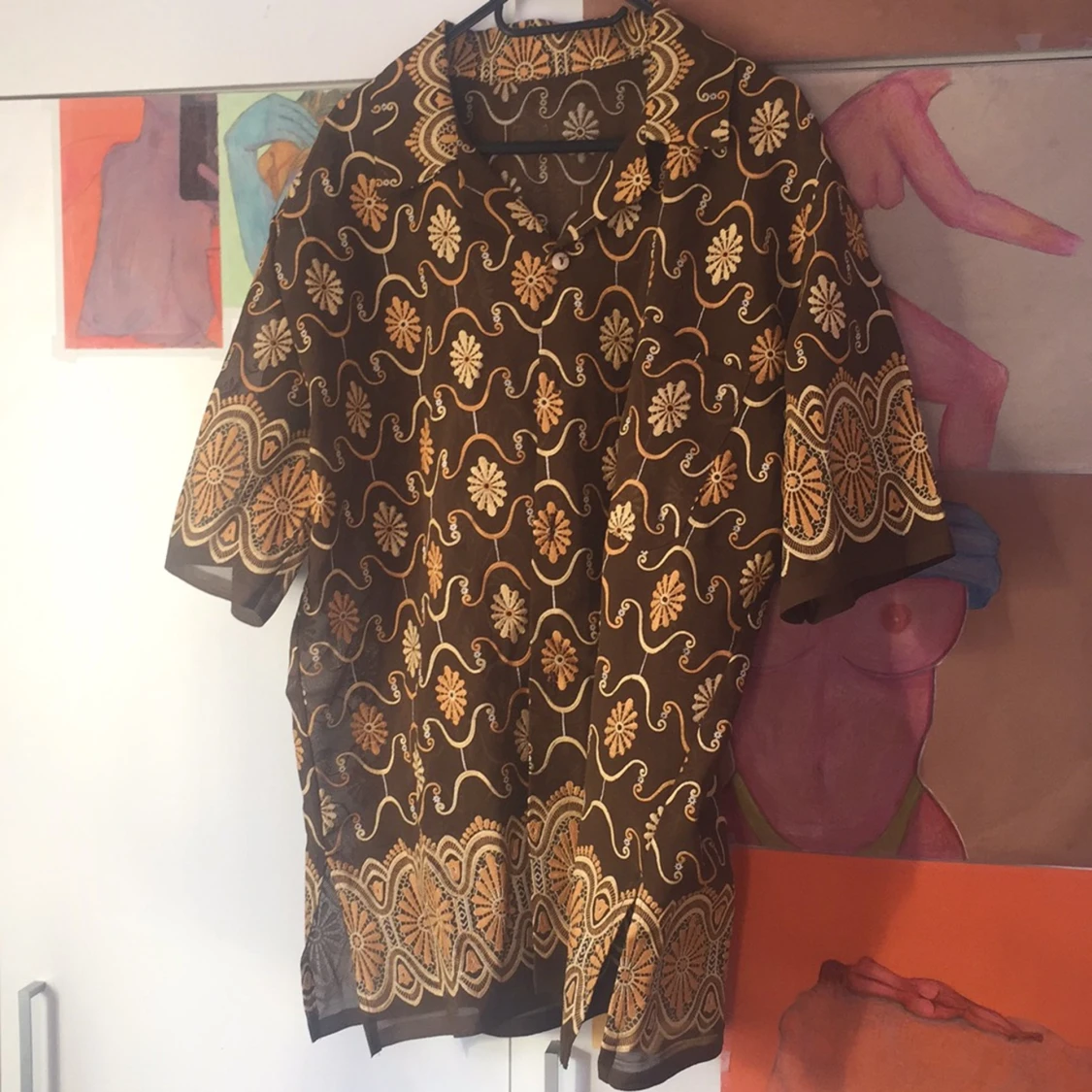 Kortärmad skjorta strl: l?