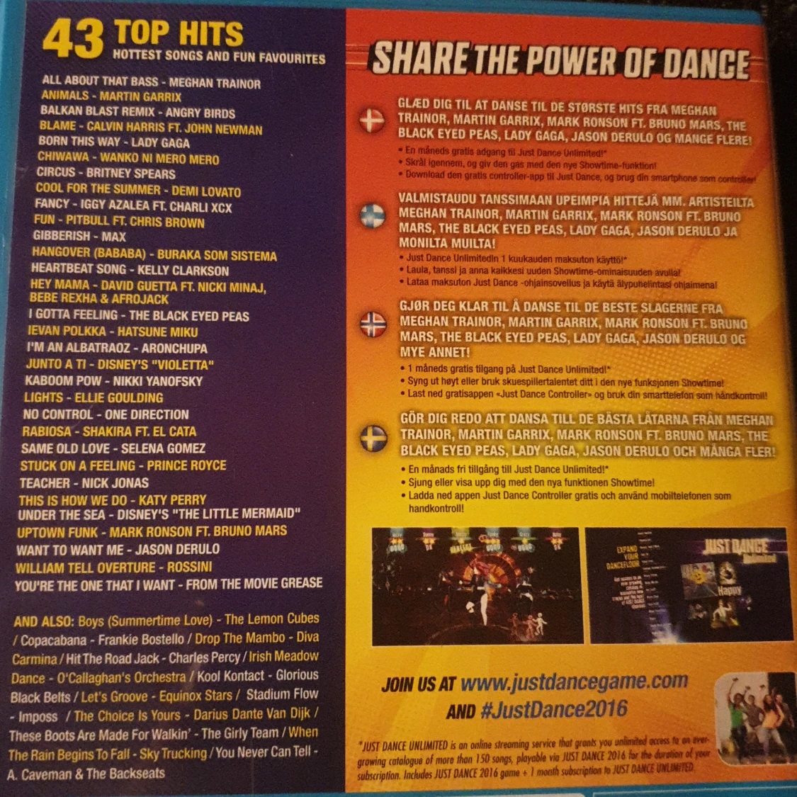 Just dance tv-spel - 90