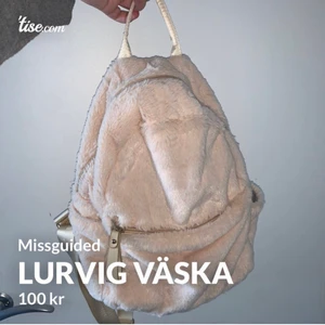 Lurvig väska - Kommer aldrig till användning, frakt 66kr spårbart.