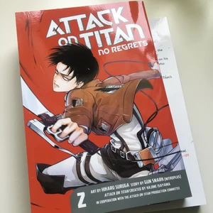 Attack on titan no regrets volym 2 - Attack on titan no regrets volym 2