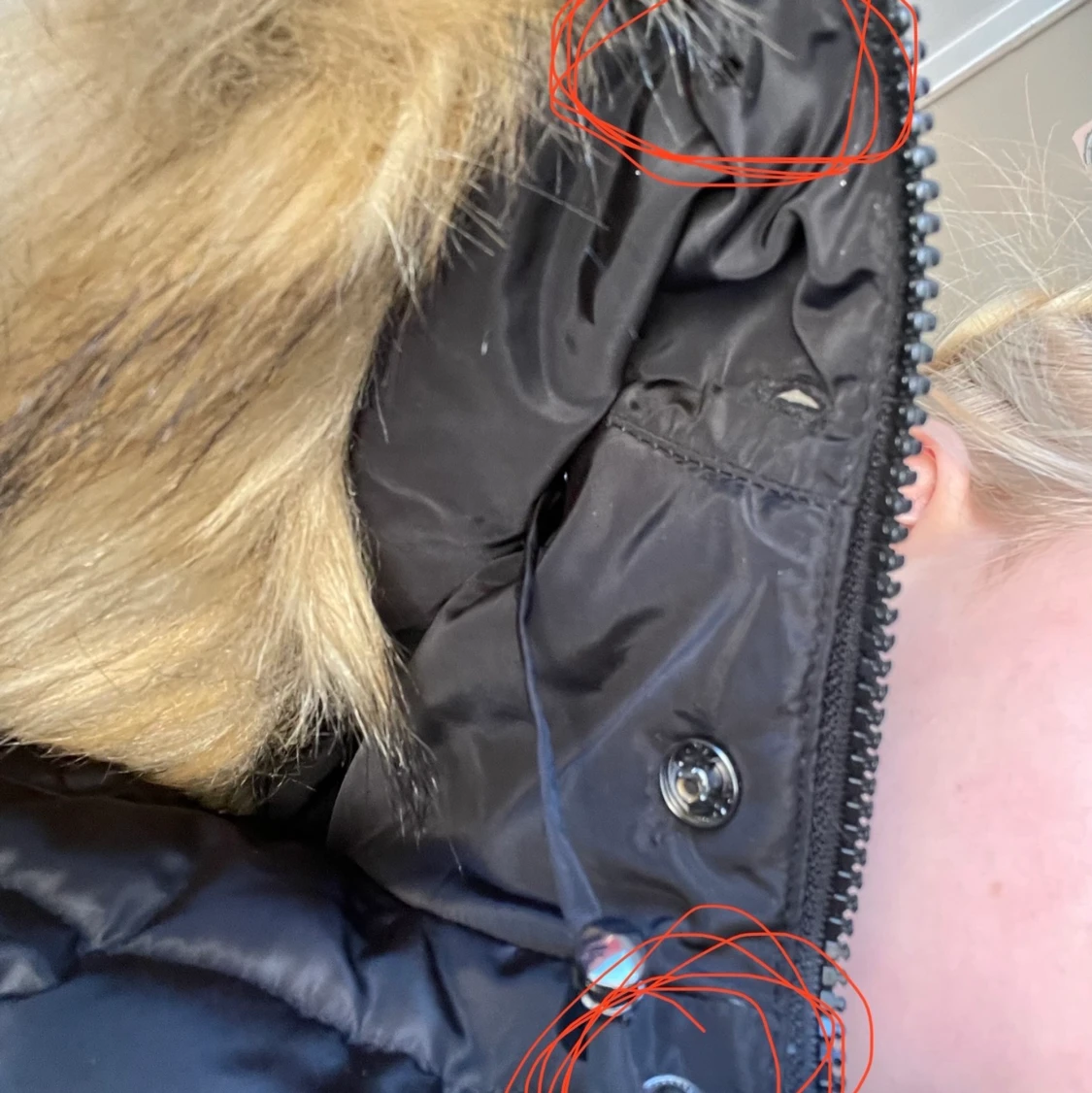 Roco baroco vinterjacka med päls - 91