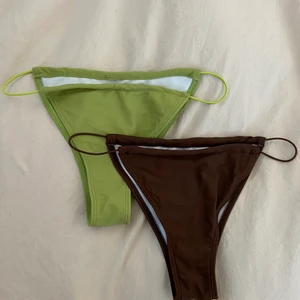 Bikini bottoms S shein new  - Green and brown, each 50 sek or together 80 sek. Green and brown. 36