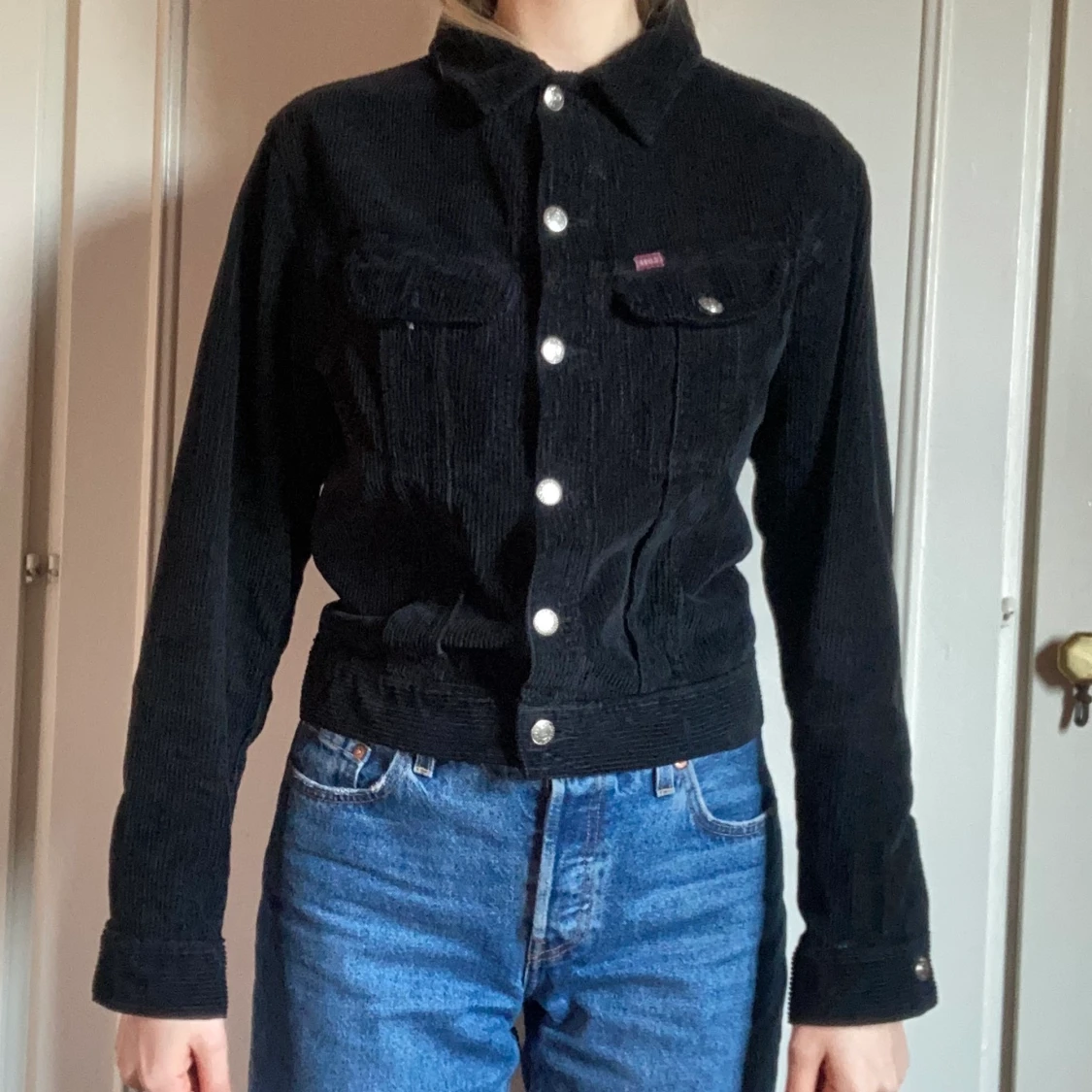 Svart manchesterjacka - 91