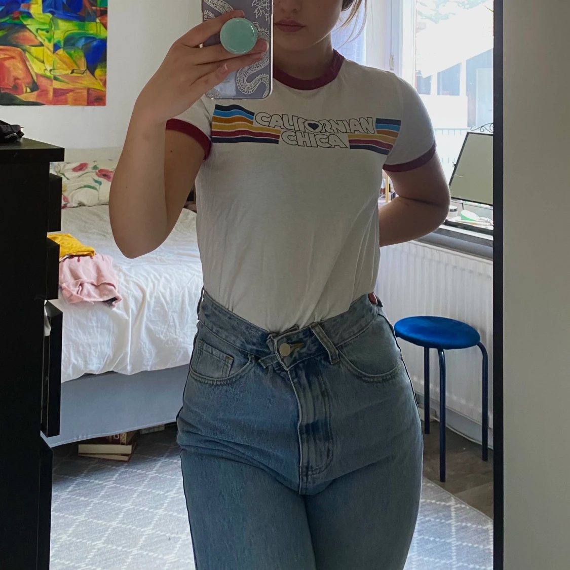 T-shirt med tryck - 90