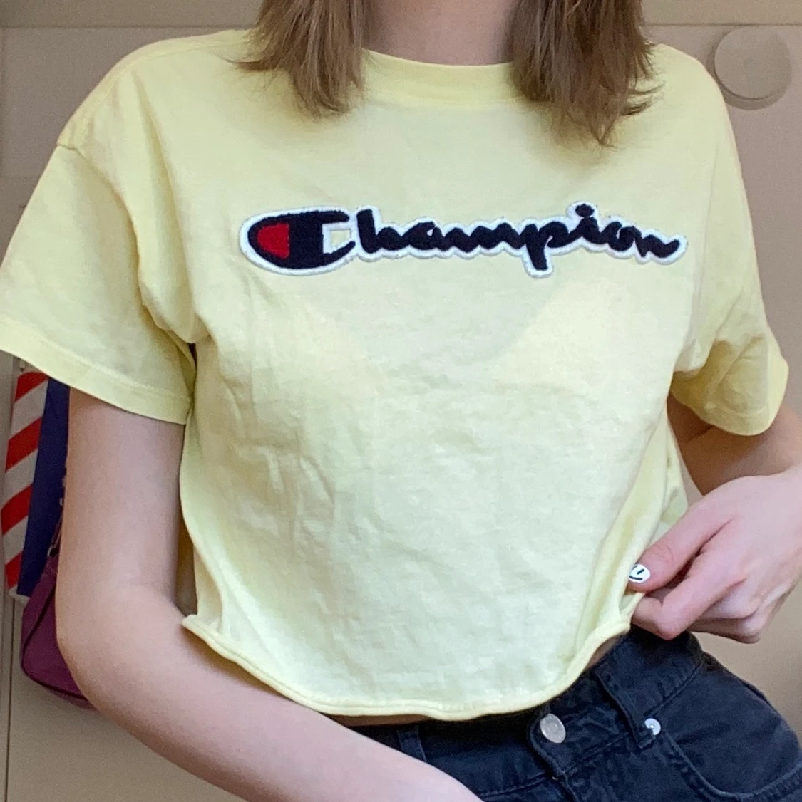 Gul champion t-shirt