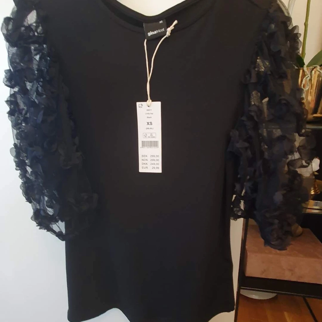 Puffy sleeve tröja - 91