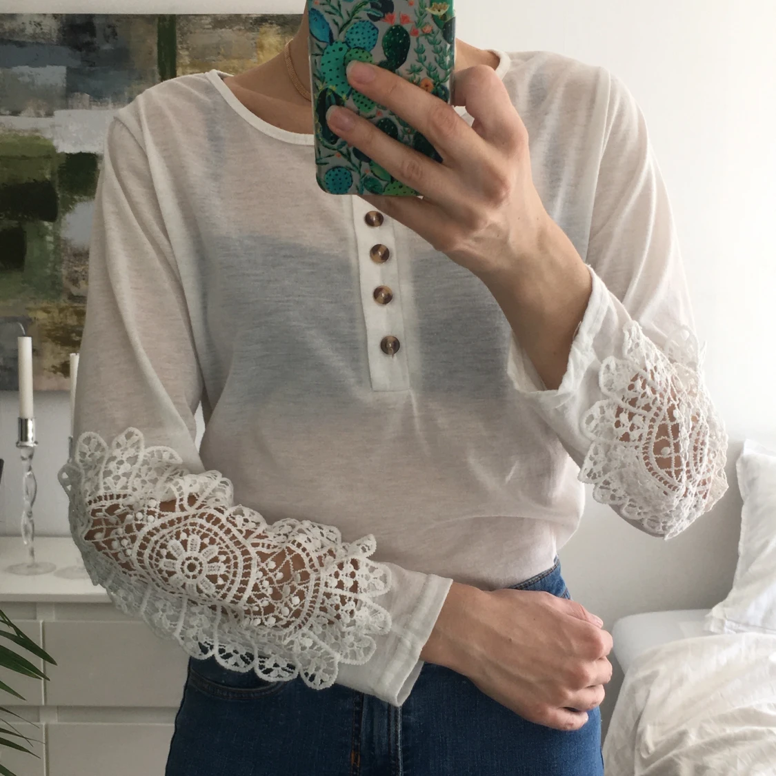 Vit tröja 💭 - 91