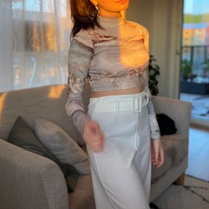 Långärmad tröja - Croppad renässans tröja från PLT, storlek 4 (motsvarar XS)