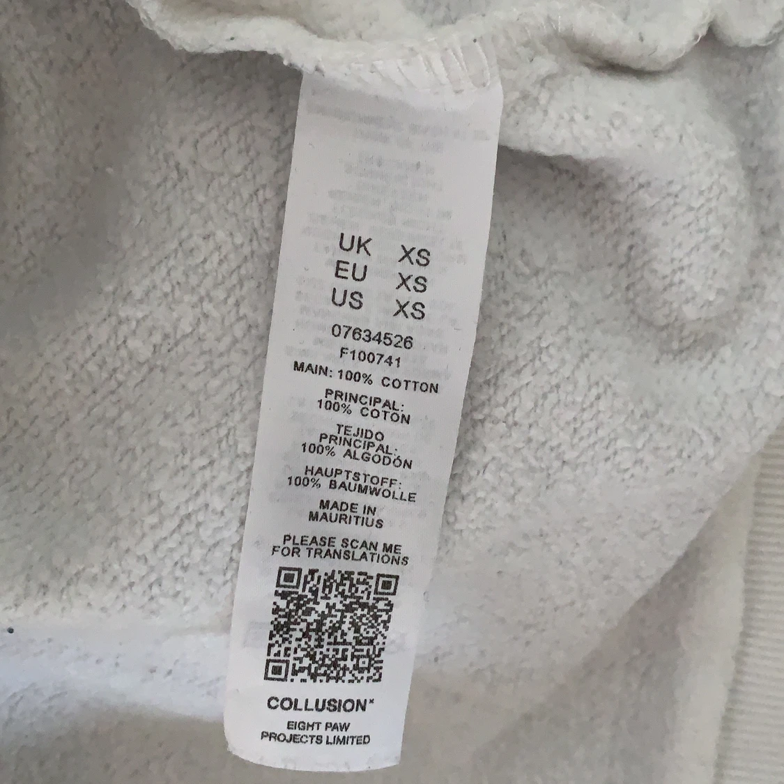 Hoodie från Collusion - 90