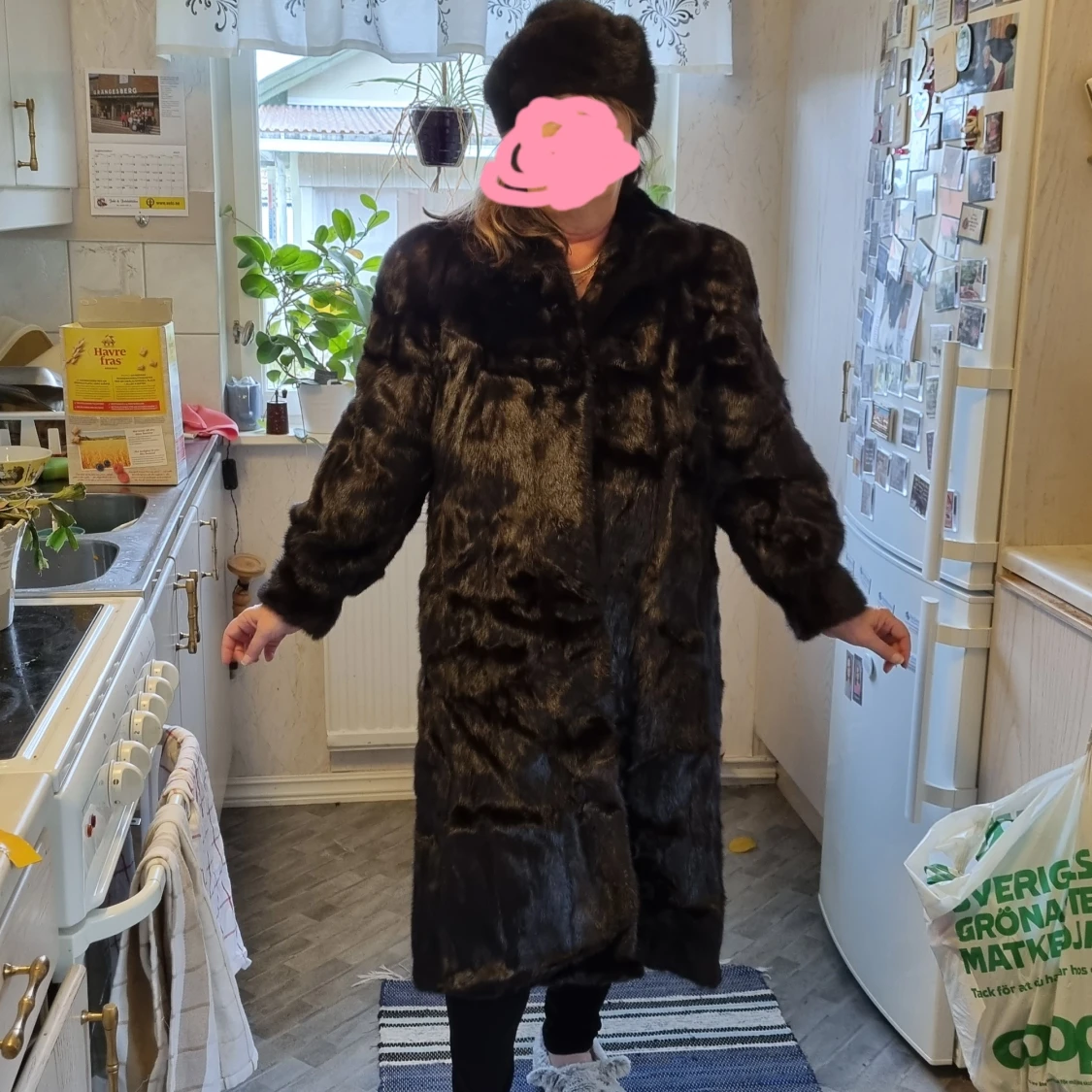 Jacka i äkta minkpäls