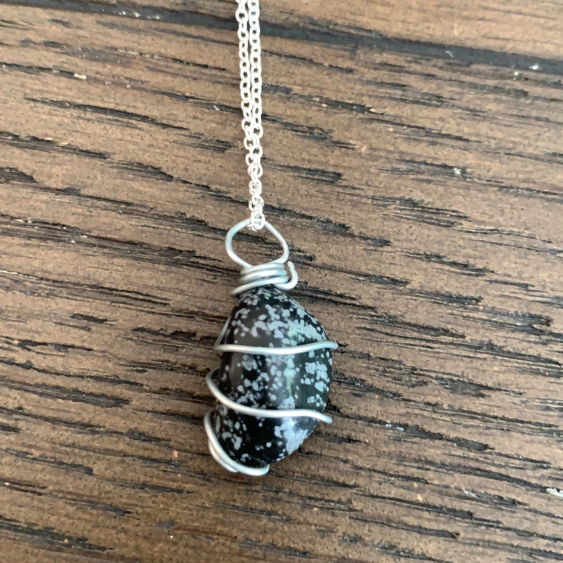 Kristall halsband  - 90