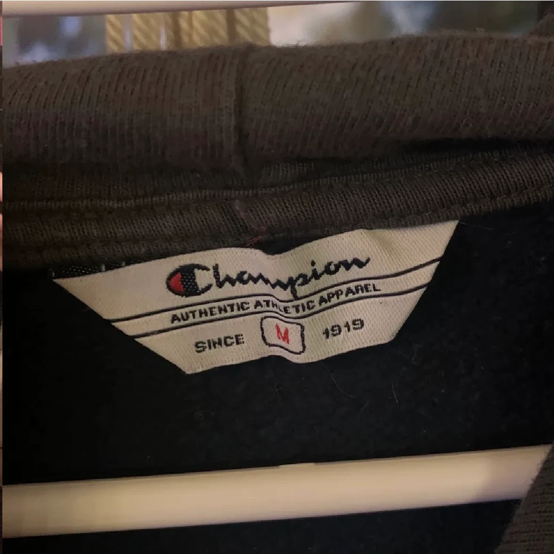 Marinblå Champion Hoddie - 90