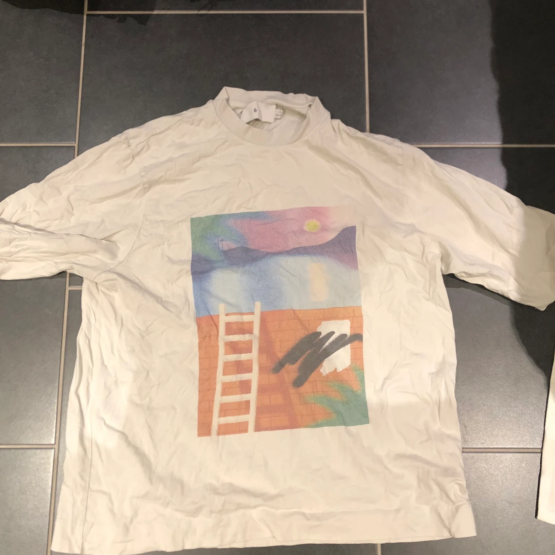 Trendig t-shirt i oversize model