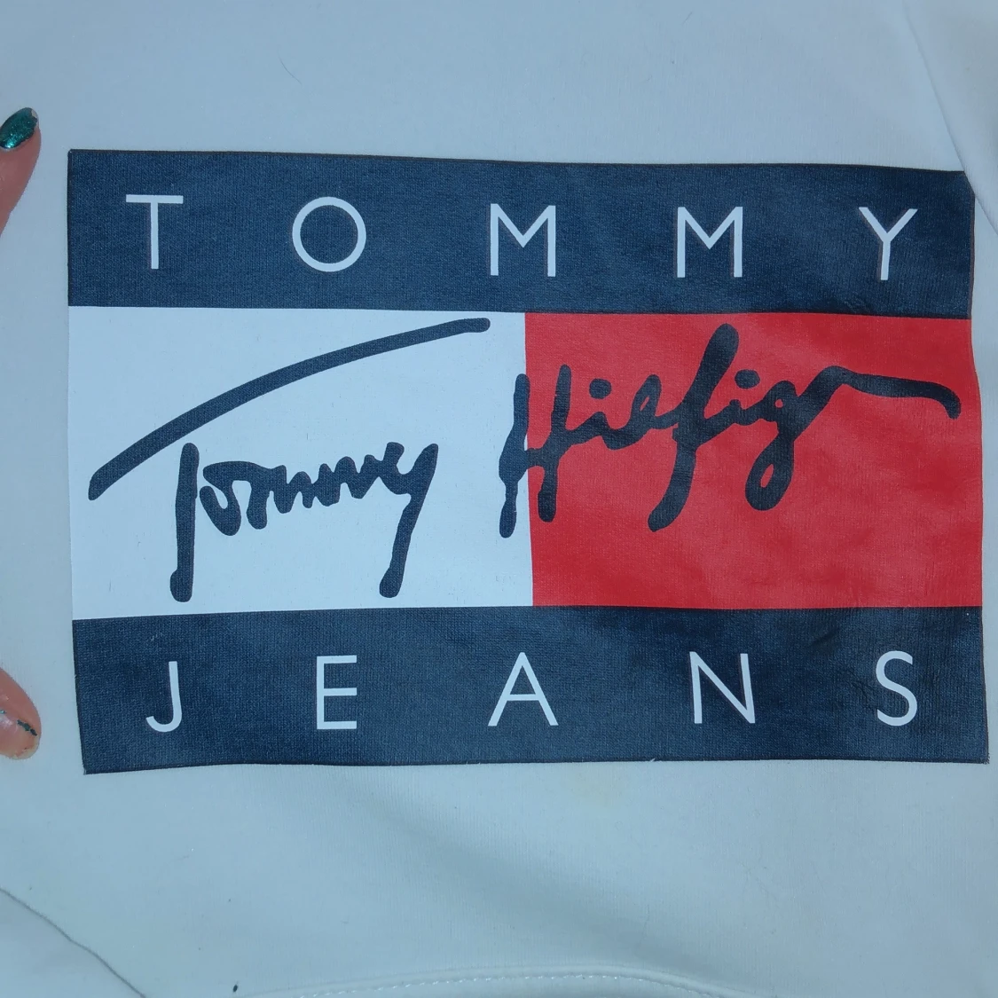 vit Tommy hillfiger hoodie - 90