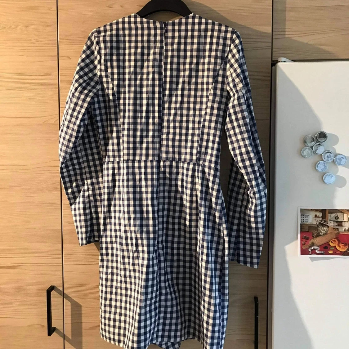 Rutig klänning, storlek 36 - 90