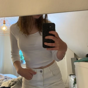 Lager 157 tröja - Jättefin vit tröja från lager 157, bra skick💕