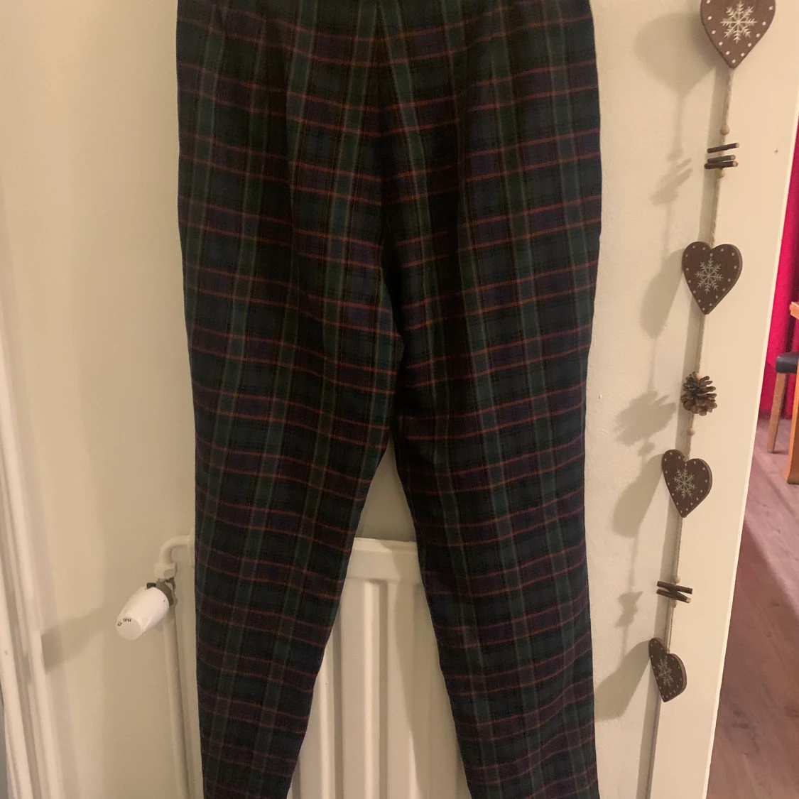 Rutiga kostymbyxor - 91